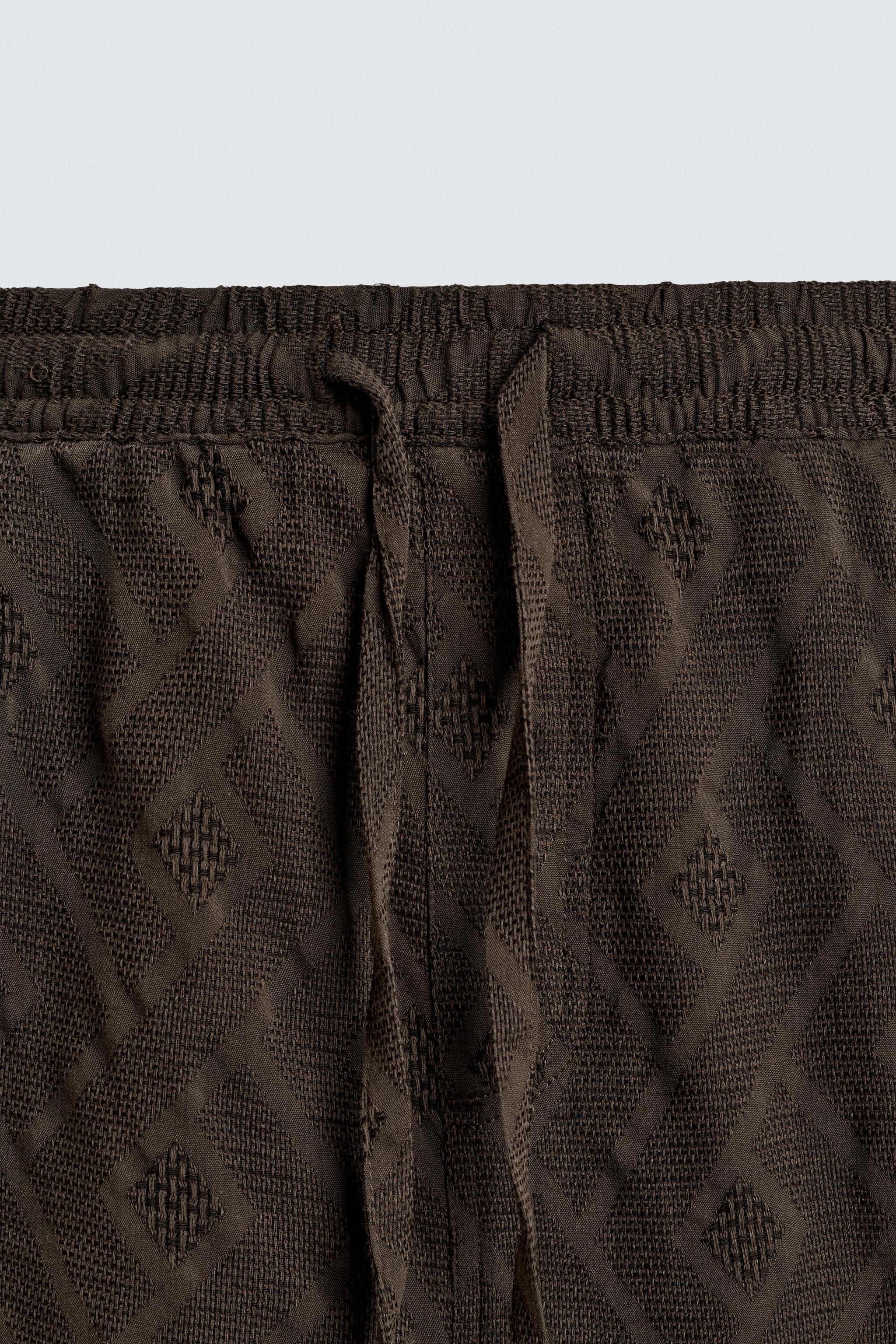 SHORT JACQUARD GÉOMÉTRIQUE
